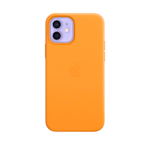 iPhone 12 & 12 Pro Leather Case with MagSafe — California Poppy
