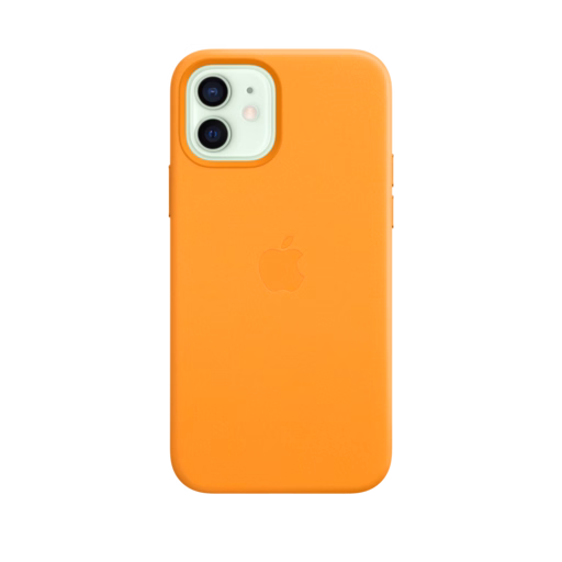 iPhone 12 & 12 Pro Leather Case with MagSafe — California Poppy