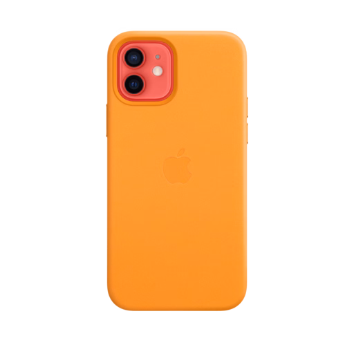 iPhone 12 & 12 Pro Leather Case with MagSafe — California Poppy