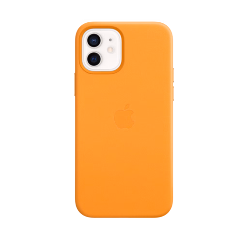 iPhone 12 & 12 Pro Leather Case with MagSafe — California Poppy