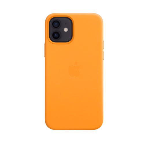 iPhone 12 & 12 Pro Leather Case with MagSafe — California Poppy
