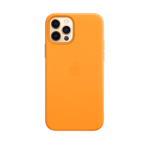 iPhone 12 & 12 Pro Leather Case with MagSafe — California Poppy