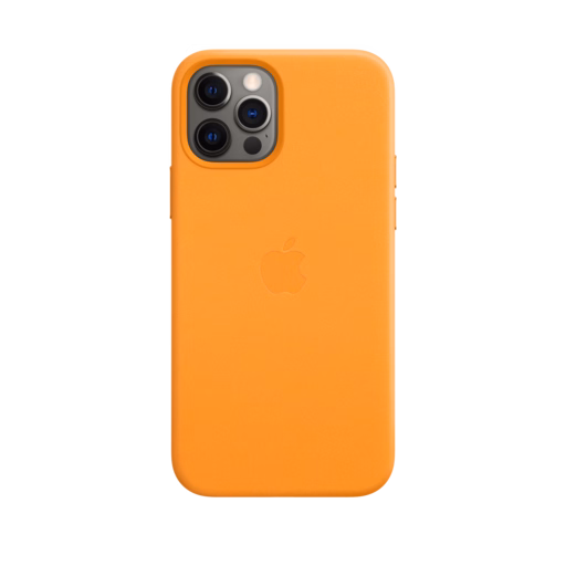 iPhone 12 & 12 Pro Leather Case with MagSafe — California Poppy
