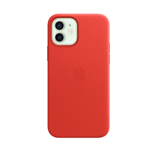 iPhone 12 & 12 Pro Leather Case with MagSafe — (PRODUCT)RED