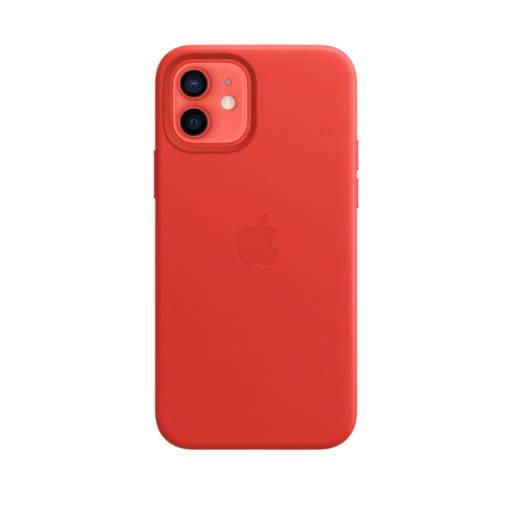 iPhone 12 & 12 Pro Leather Case with MagSafe — (PRODUCT)RED