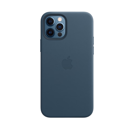 iPhone 12 & 12 Pro Leather Case with MagSafe — Baltic Blue