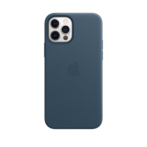 iPhone 12 & 12 Pro Leather Case with MagSafe — Baltic Blue