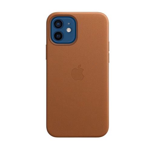 iPhone 12 & 12 Pro Leather Case — Saddle Brown iPhone 12 & 12 Pro Leather Case — Saddle Brown