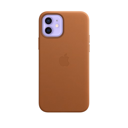 iPhone 12 & 12 Pro Leather Case with MagSafe — Saddle Brown