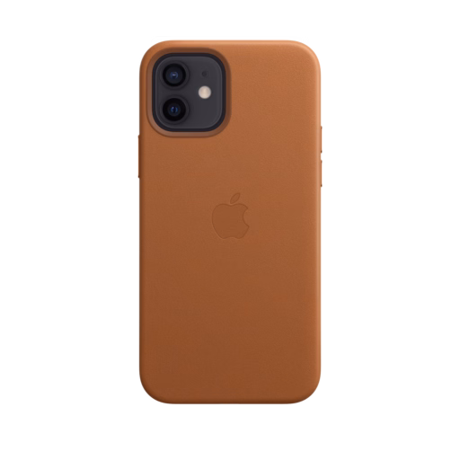 iPhone 12 & 12 Pro Leather Case with MagSafe — Saddle Brown