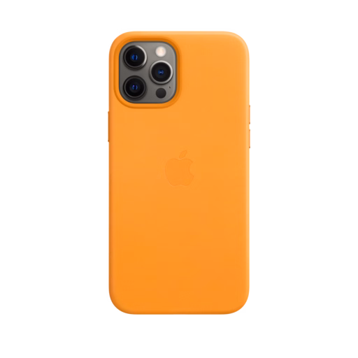 iPhone 12 Pro Max Leather Case with MagSafe — California Poppy