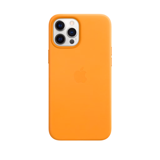 iPhone 12 Pro Max Leather Case with MagSafe — California Poppy