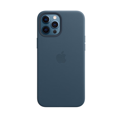 iPhone 12 Pro Max Leather Case — Baltic Blue iPhone 12 Pro Max Leather Case — Baltic Blue