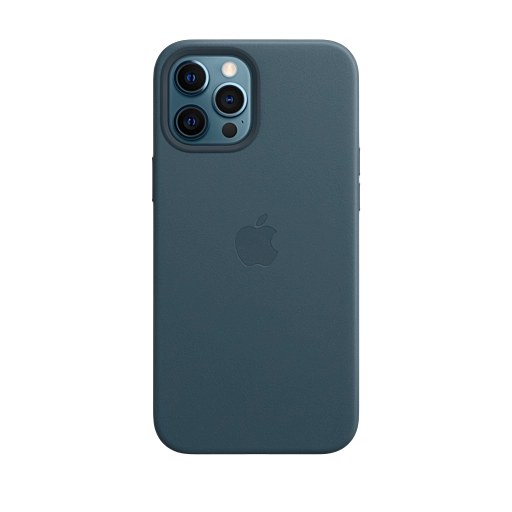 iPhone 12 Pro Max Leather Case — Baltic Blue iPhone 12 Pro Max Leather Case — Baltic Blue
