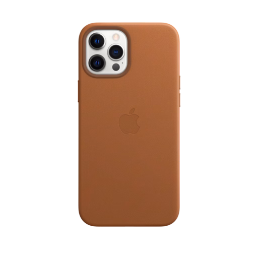iPhone 12 Pro Max Leather Case with MagSafe — Saddle Brown
