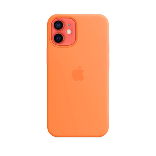 iPhone 12 mini Silicone Case with MagSafe — Kumquat