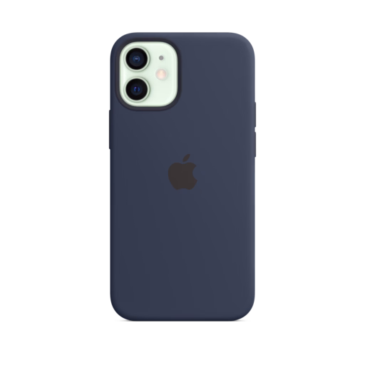 iPhone 12 mini Silicone Case with MagSafe — Deep Navy