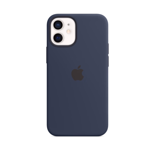 iPhone 12 mini Silicone Case with MagSafe — Deep Navy