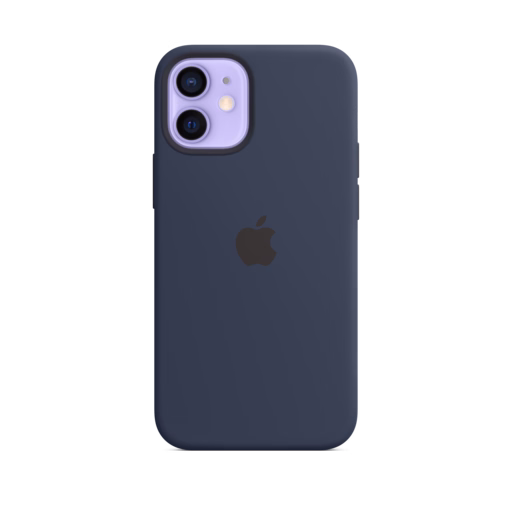 iPhone 12 mini Silicone Case with MagSafe — Deep Navy