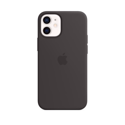 iPhone 12 mini Silicone Case with MagSafe — Black