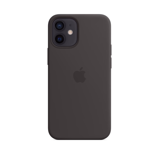 iPhone 12 mini Silicone Case with MagSafe — Black