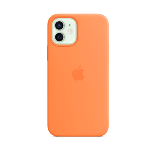 iPhone 12 & 12 Pro Silicone Case with MagSafe — Kumquat