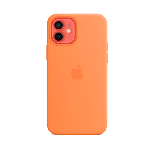 iPhone 12 & 12 Pro Silicone Case with MagSafe — Kumquat