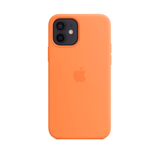 iPhone 12 & 12 Pro Silicone Case with MagSafe — Kumquat