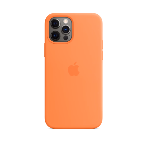 iPhone 12 & 12 Pro Silicone Case with MagSafe — Kumquat