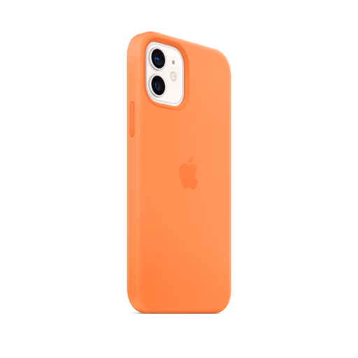 iPhone 12 & 12 Pro Silicone Case with MagSafe — Kumquat