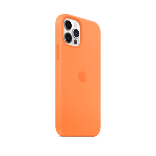 iPhone 12 & 12 Pro Silicone Case with MagSafe — Kumquat