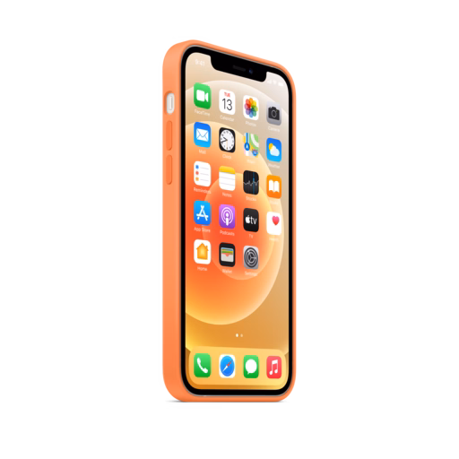 iPhone 12 & 12 Pro Silicone Case with MagSafe — Kumquat