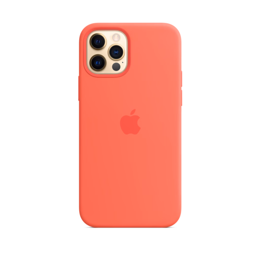 iPhone 12 & 12 Pro Silicone Case with MagSafe — Pink Citrus