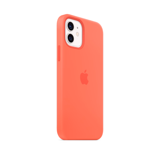iPhone 12 & 12 Pro Silicone Case with MagSafe — Pink Citrus