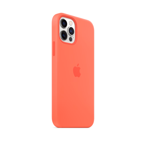 iPhone 12 & 12 Pro Silicone Case with MagSafe — Pink Citrus