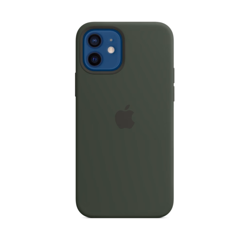 iPhone 12 & 12 Pro Silicone Case — Cypress Green iPhone 12 & 12 Pro Silicone Case — Cypress Green