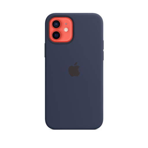 iPhone 12 & 12 Pro Silicone Case with MagSafe — Deep Navy