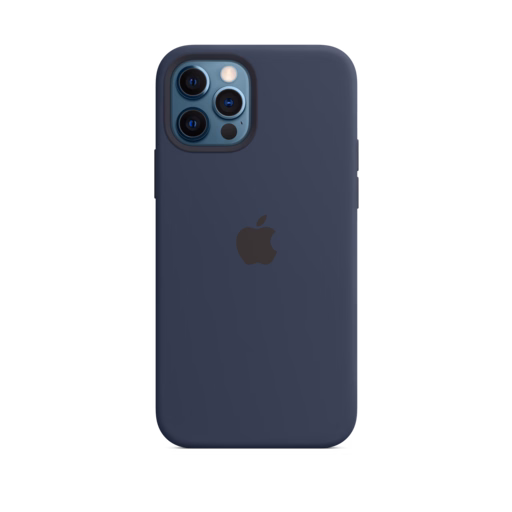 iPhone 12 & 12 Pro Silicone Case with MagSafe — Deep Navy