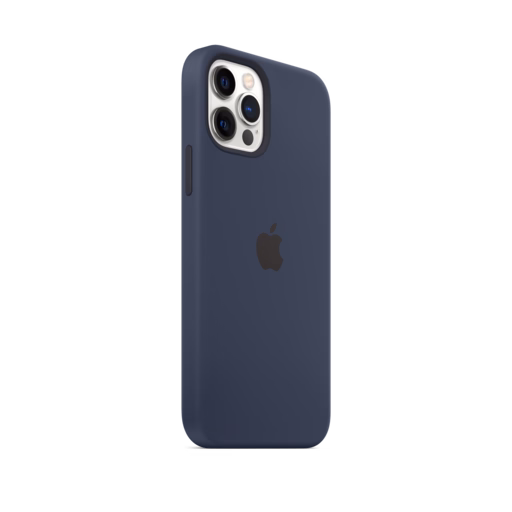 iPhone 12 & 12 Pro Silicone Case with MagSafe — Deep Navy