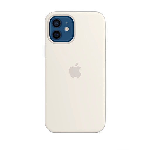 iPhone 12 & 12 Pro Silicone Case — White iPhone 12 & 12 Pro Silicone Case — White