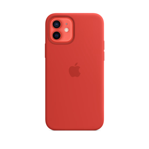 iPhone 12 & 12 Pro Silicone Case with MagSafe — (PRODUCT)RED