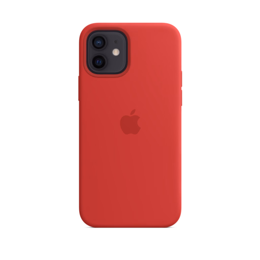 iPhone 12 & 12 Pro Silicone Case with MagSafe — (PRODUCT)RED