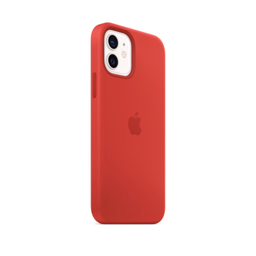 iPhone 12 & 12 Pro Silicone Case with MagSafe — (PRODUCT)RED