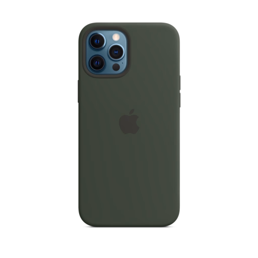iPhone 12 Pro Max Silicone Case — Cypress Green iPhone 12 Pro Max Silicone Case — Cypress Green