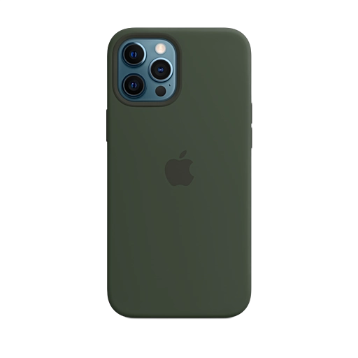 iPhone 12 Pro Max Silicone Case — Cypress Green iPhone 12 Pro Max Silicone Case — Cypress Green