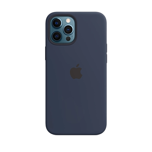 iPhone 12 Pro Max Silicone Case — Deep Navy iPhone 12 Pro Max Silicone Case — Deep Navy