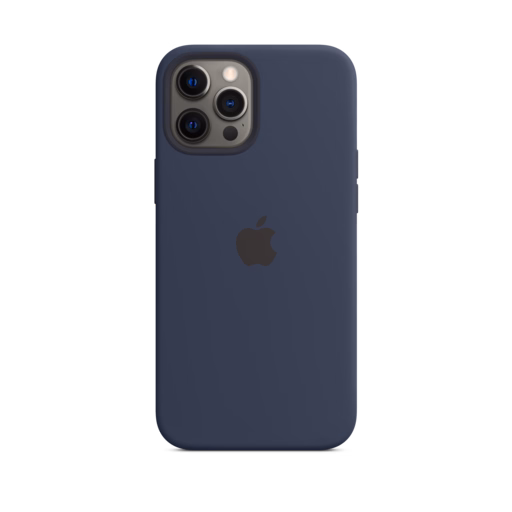 iPhone 12 Pro Max Silicone Case with MagSafe — Deep Navy