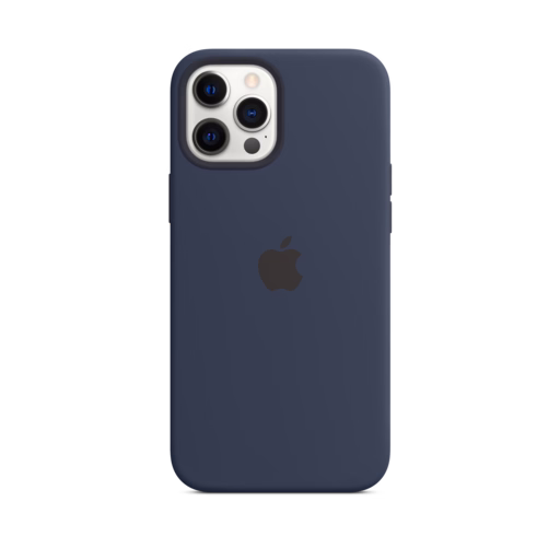 iPhone 12 Pro Max Silicone Case with MagSafe — Deep Navy