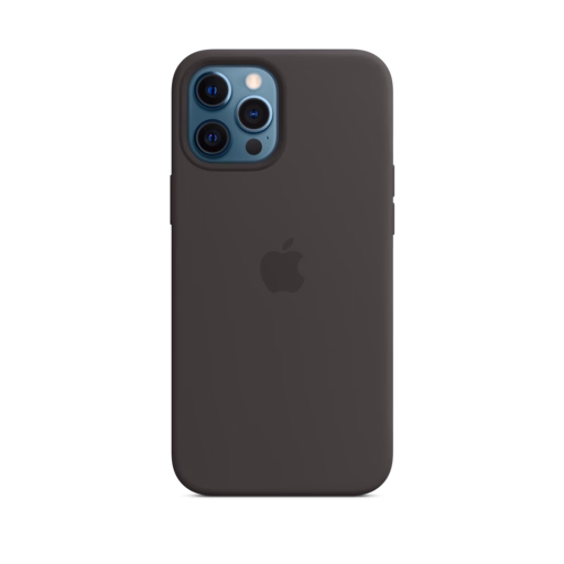 iPhone 12 Pro Max Silicone Case — Black iPhone 12 Pro Max Silicone Case — Black
