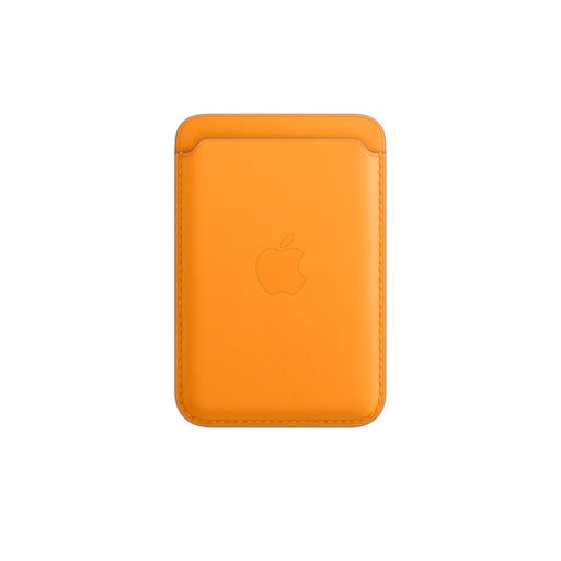 MagSafe iPhone Leather Wallet — California Poppy